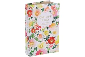 Floral One Line a Day: A Five-Year Memory Book
