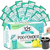 CRAZYTHUR Poo Powder for Portable Toilet Gel Powder, Camping Toilet Gel | Pee Powder, Eco Toilet Gel for 650ml Urine/10g, Toilet Gel Powder for Outdoor Camping and Hiking