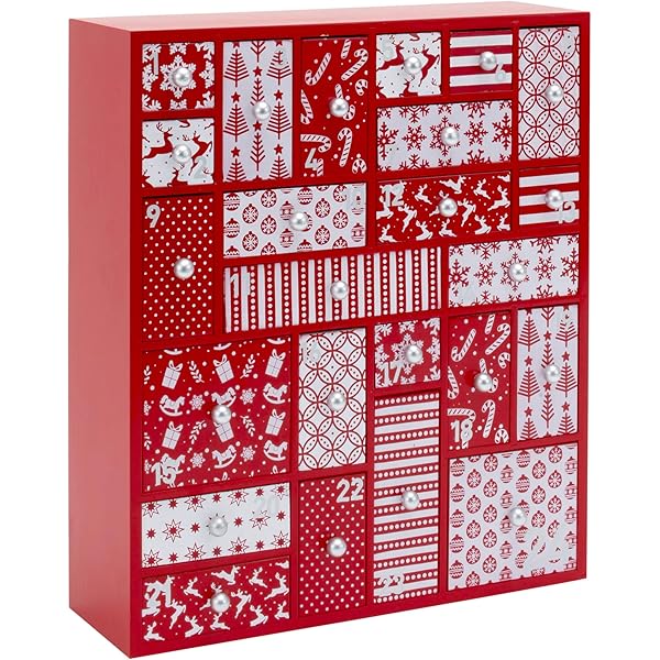 Amazon.com: HYGGEHAUS Wooden Advent Calendar for Kids and Adults - Large  Drawers, Christmas Countdown Calendar 2022 | Original Design Christmas  Keepsake and Christmas Tradition decor | 12.5in x 14.5in x 4in : Home &  Kitchen