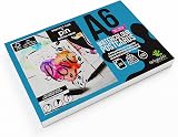 Artgecko Pro Watercolour Postcards A6 20 Sheets 300gsm White Cartridge Paper view 1