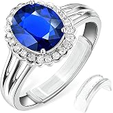 Ottemax Ring Sizers for Loose Rings, 8 Pack 8 Sizes, Ring Size Adjuster, Invisible Ring Guards for Women and Men, Resizer with Polishing Cloth，Fits Bands Width to 1-8mm