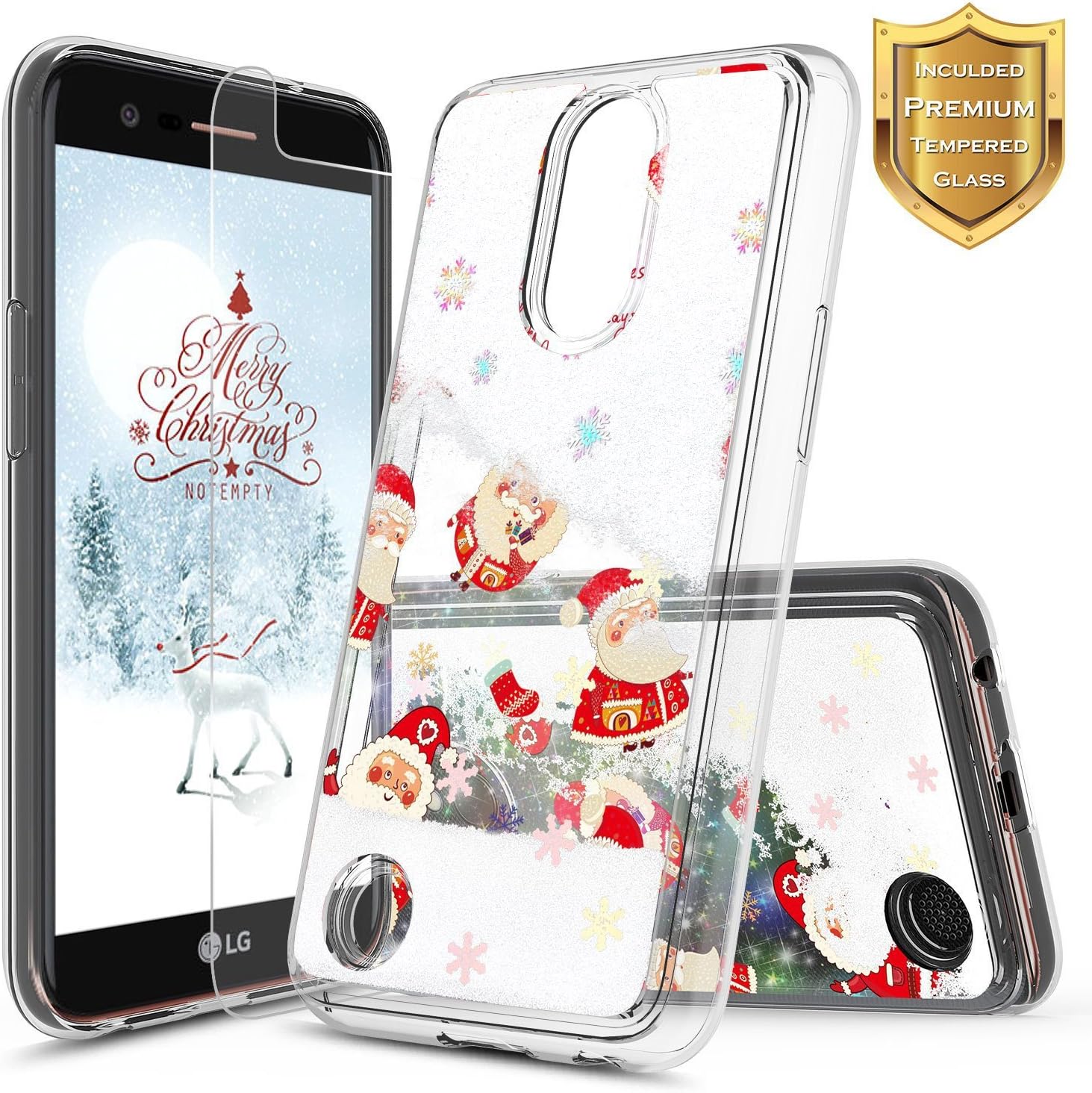 Best Lg K10 Glitter Waterfall Phone Case