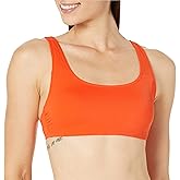 Amazon Essentials Women's Scoop Neck Swim Crop Top