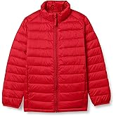 Amazon Essentials Boys and Toddlers' Lightweight Water-Resistant Packable Puffer Jacket