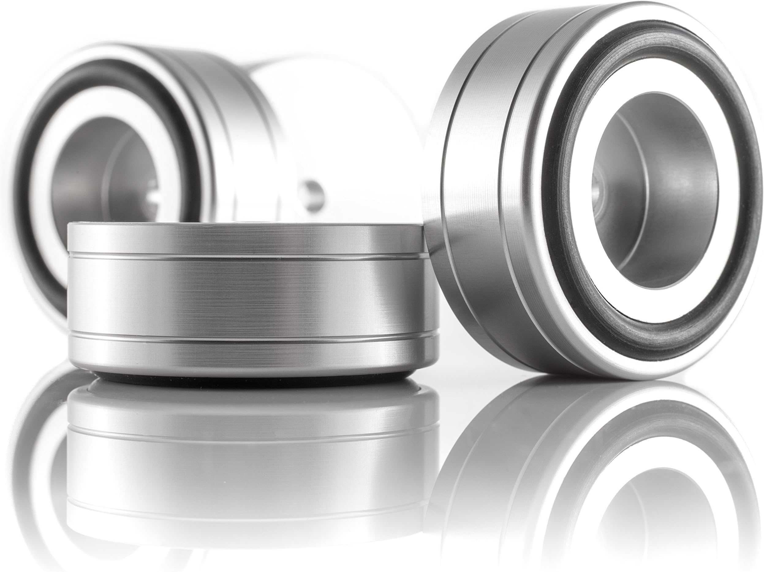 Hifi Lab Aluminium Feet solid 39x16 Alu Audio Enclosure Feet silver Absorber 4x