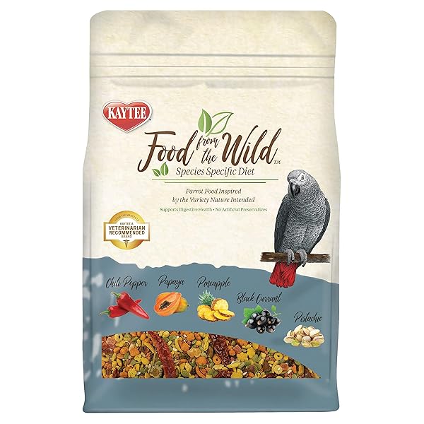 KAYTEE FOOD FROM THE WILD NATURAL PET PARROT...