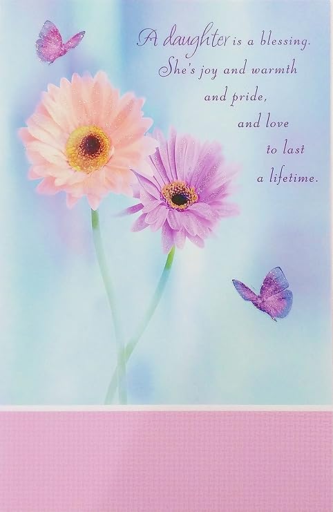 Amazon Com A Daughter Is A Blessing Religious Happy Birthday