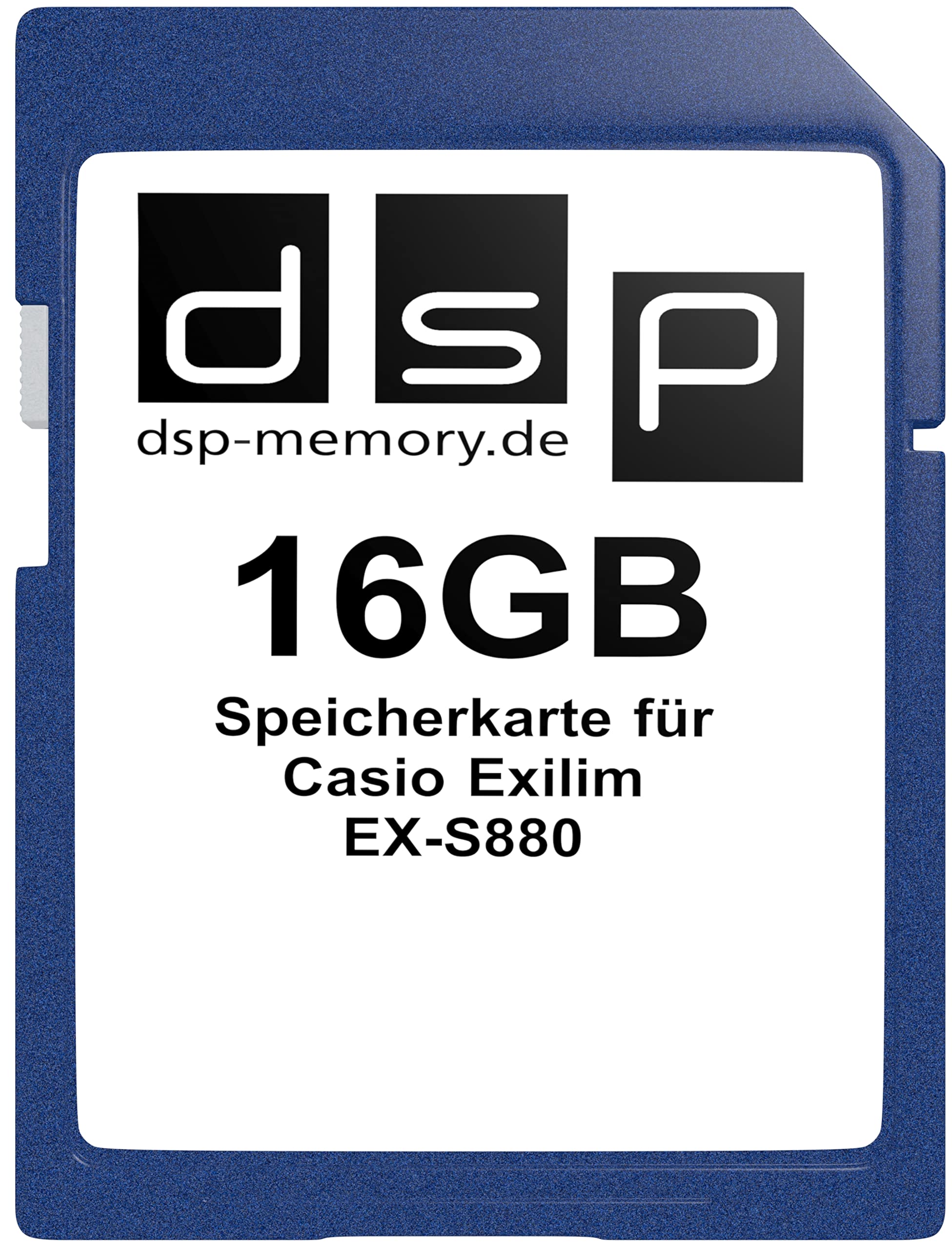 16GB Speicherkarte für Casio Exilim EX-S880