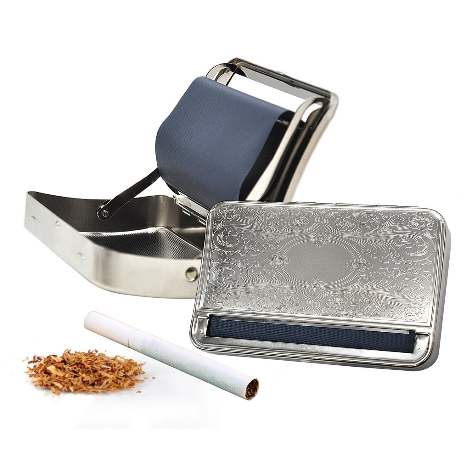 Automatic Herb Rolling Machine 110mm Cigarette Roller Box Case