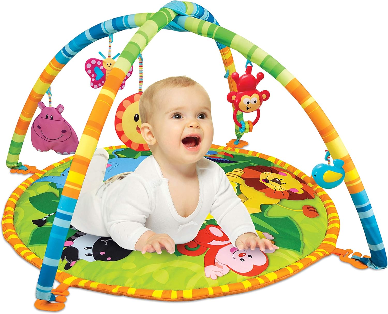 jungle pals baby playmat