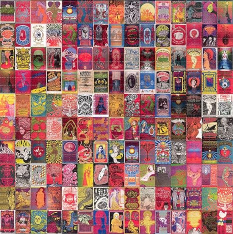 Amazon Blotter Art 60年代 サイケデリックポスター クラシックデザインプリント 穴あきシート 無酸性 Lsdアートペーパー 30 30 900タブ 7 5インチ 透明保護スリーブ アートフレーム ポスター オンライン通販