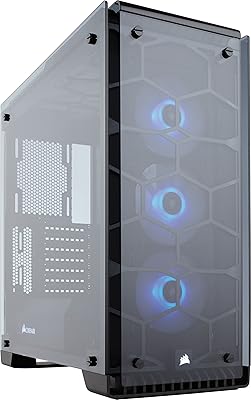 Corsair Crystal Series 570X RGB - Tempered Glass, Premium ATX Mid-Tower Case