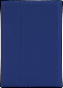 Targus VersaVu Slim Apple iPad mini (5th gen), iPad mini 4, 3, 2 and iPad mini, Protective Rotating Case with TriFold Stand Cover, Enhanced Audio, Secure Closure, Blue (THZ69402GL)