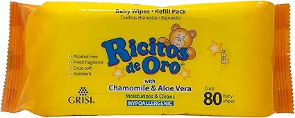 ricitos de oro baby wipes