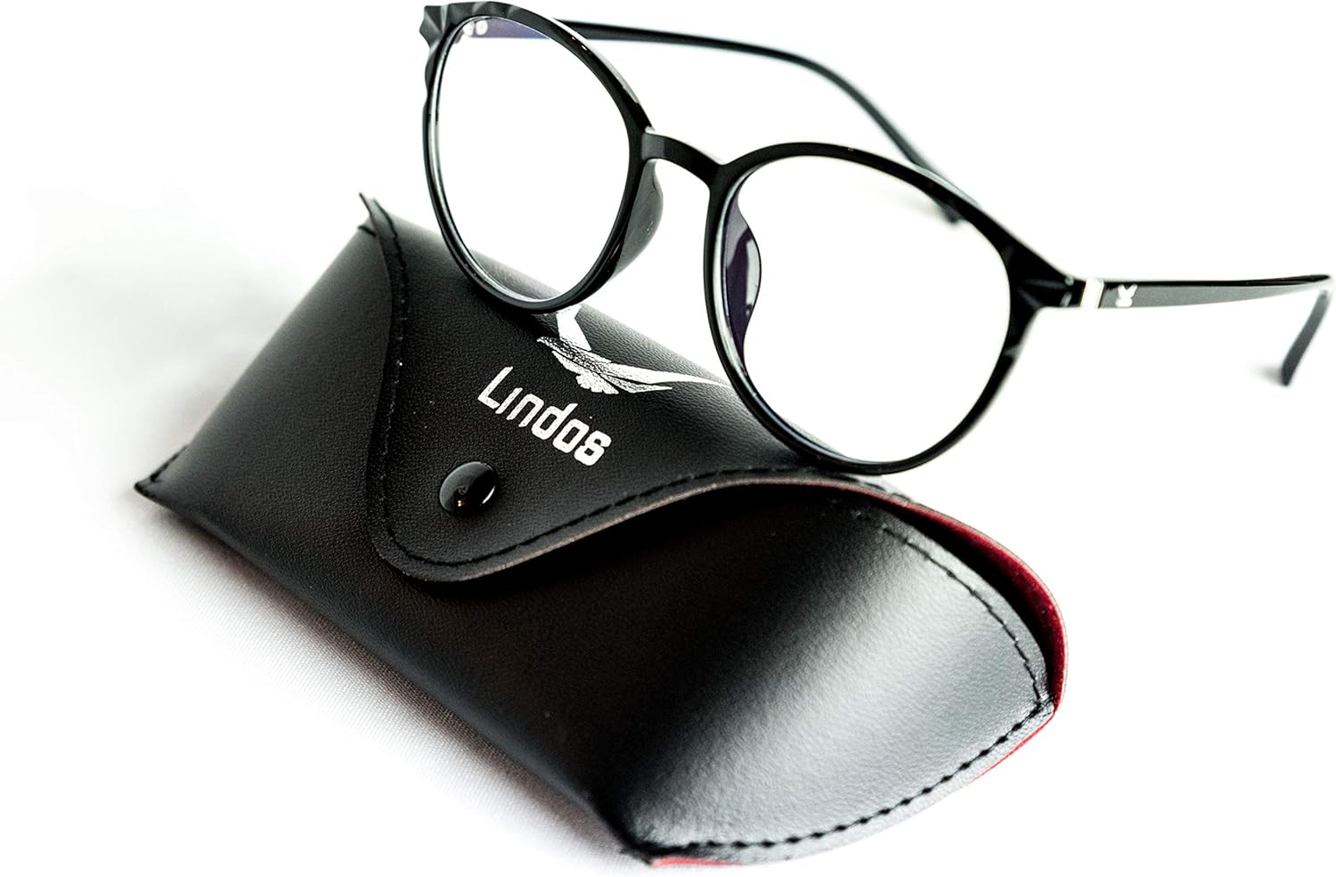 Lindos Blaulichtblockierende Brille Gaming, blendfreie Brille Blaulichtfilter