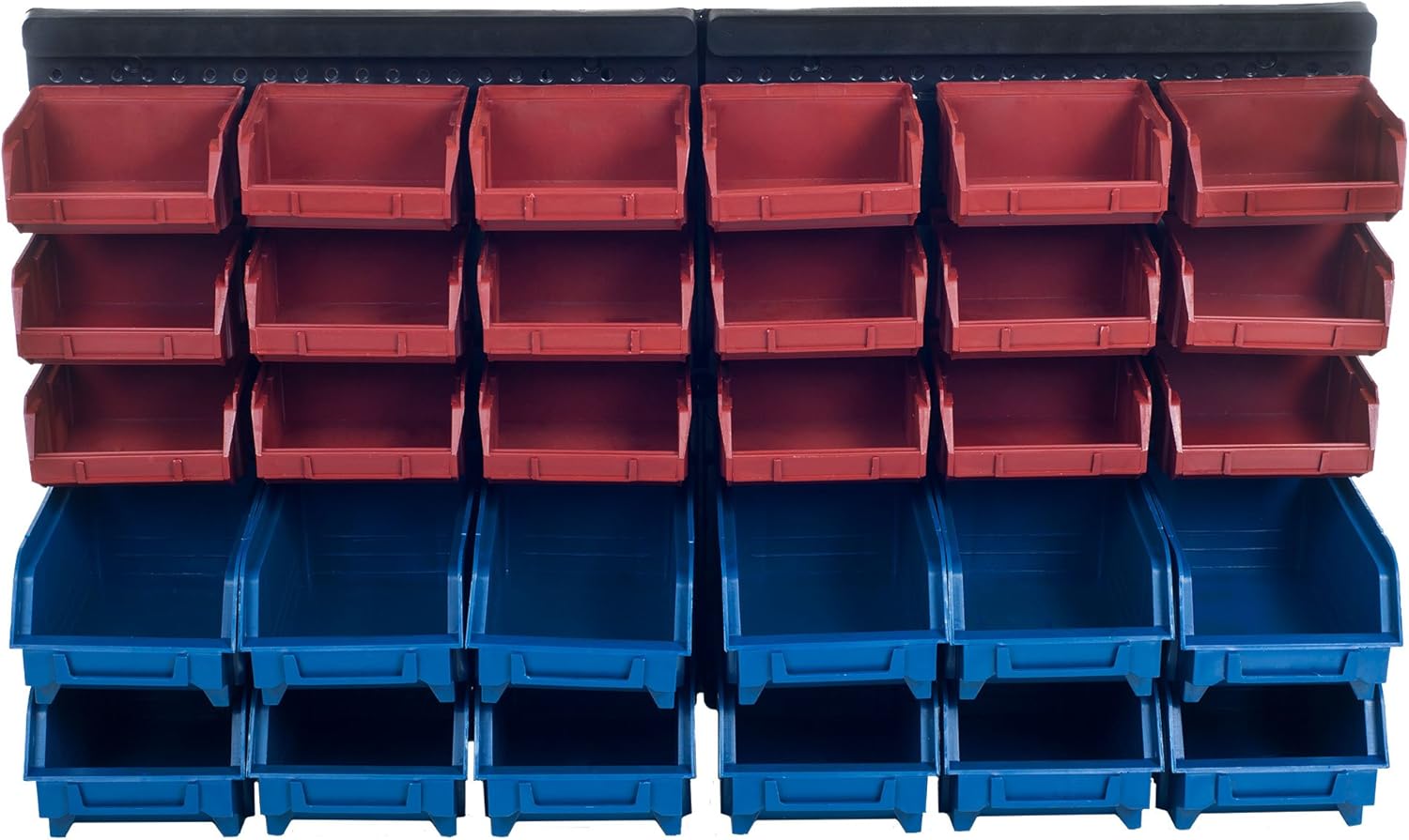 Storage Drawers-30 Compartment Wall Mount Organizer Bins- Easy Access Compartments for Hardware, Nails, Screws, Beads, Jewelry, and More by Stalwart: Home Improvement