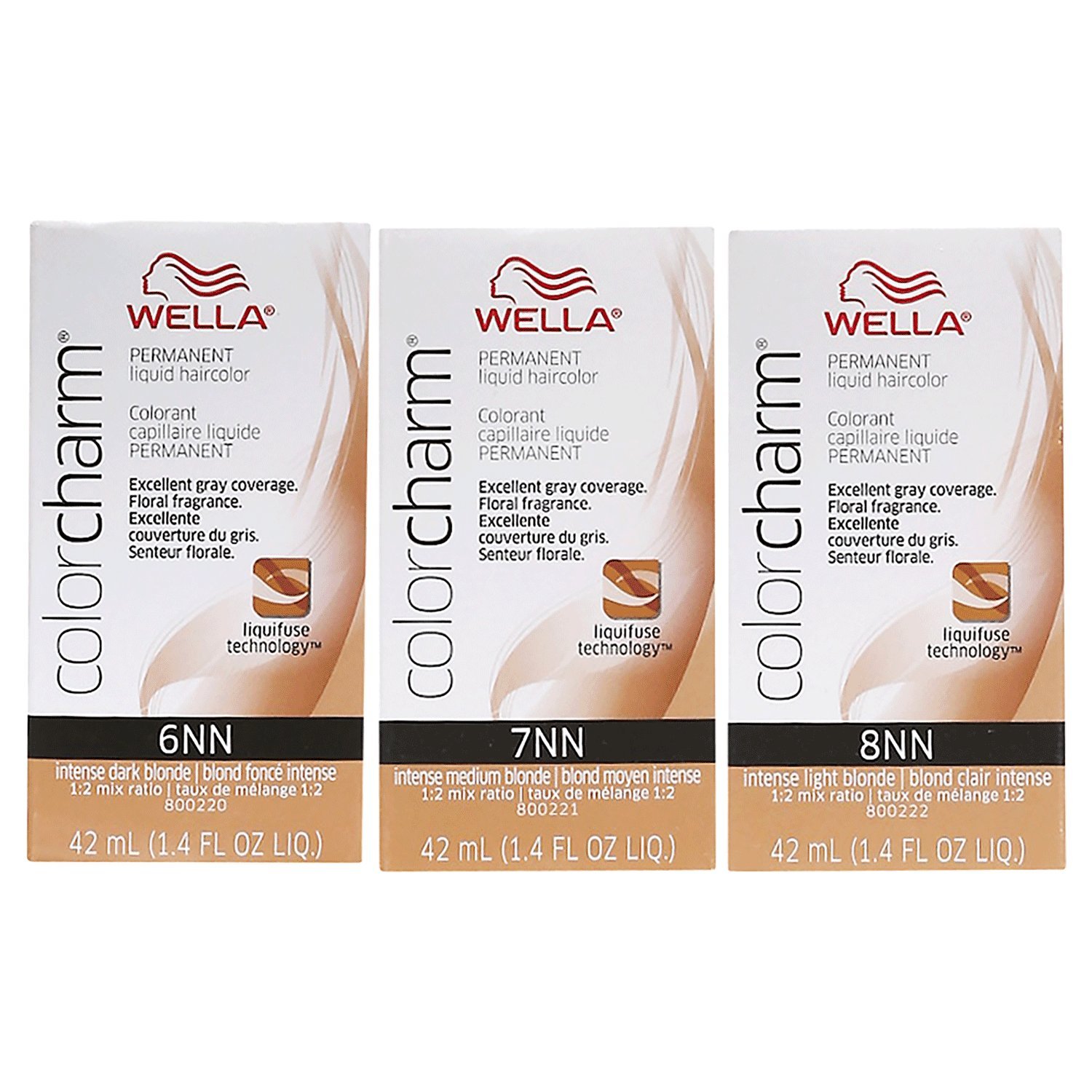 Amazoncom Wella Color Charm Permanent Liquid Nn Suede