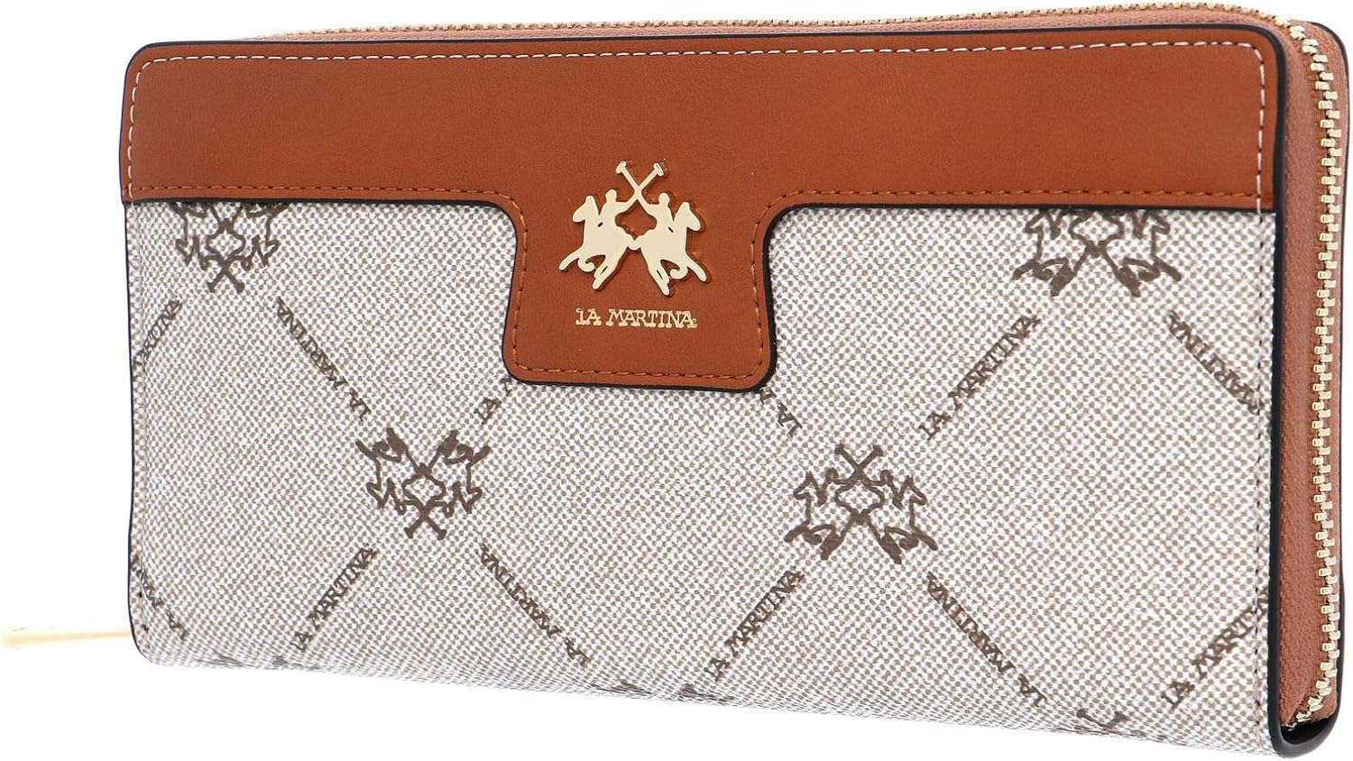 La Martina Monica Monedero gris/marrón: Amazon.es: Zapatos y complementos