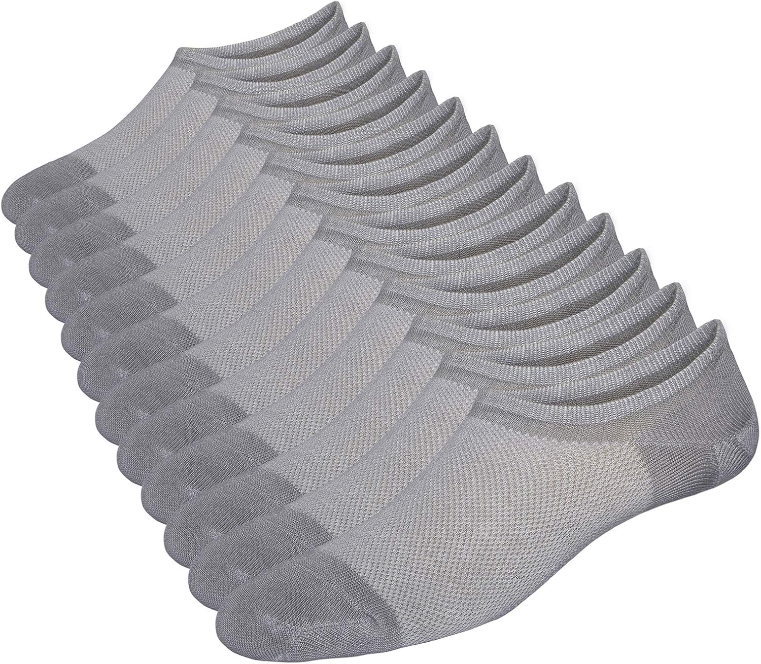 Loritta 6 Pairs Womens No Show Socks Flats Liner Non Slip Low Cut Socks