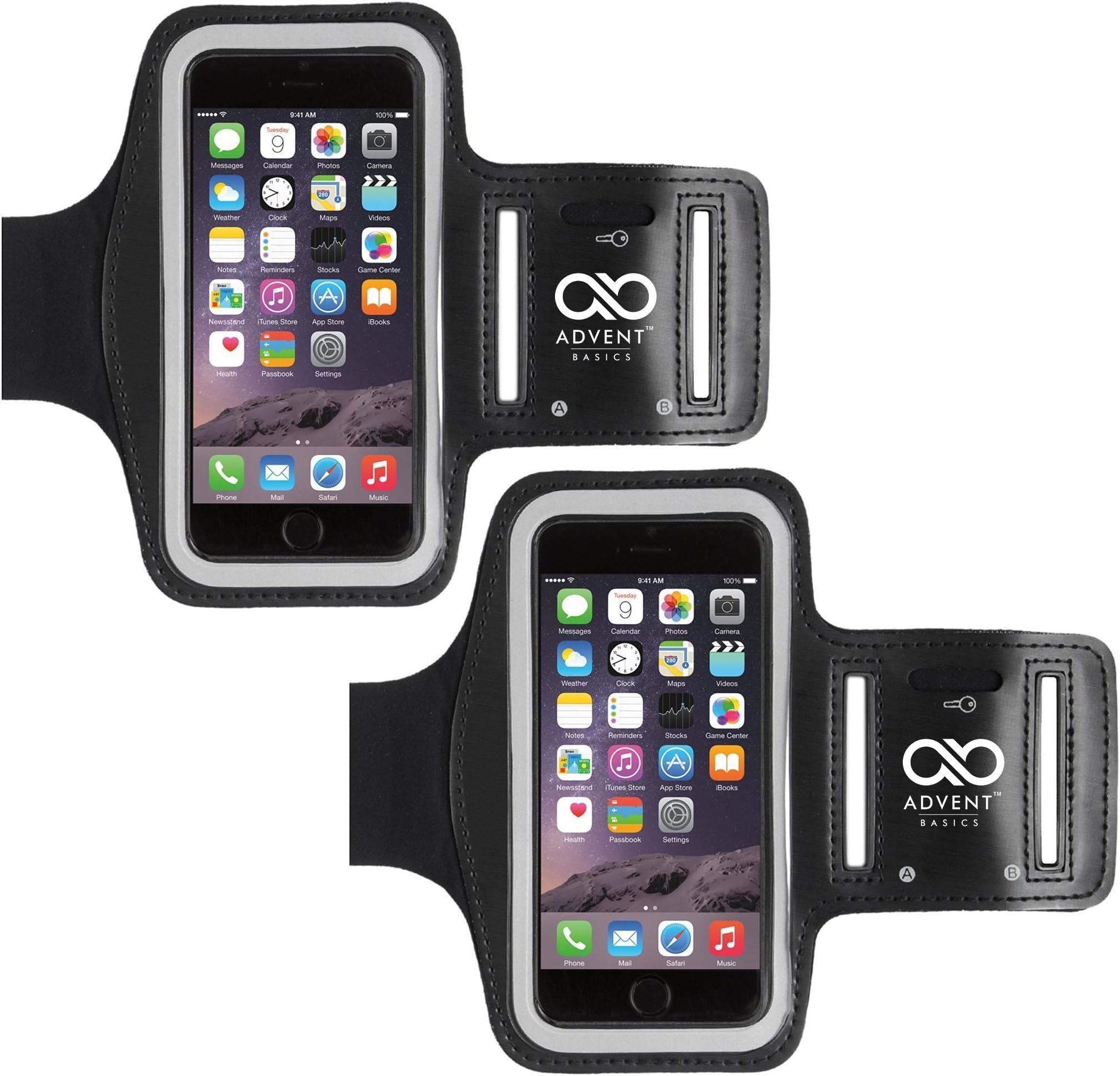 Advent Basics Sports Armband (Up to 4. 7 To 5. 5 inch) - Pack Of 2