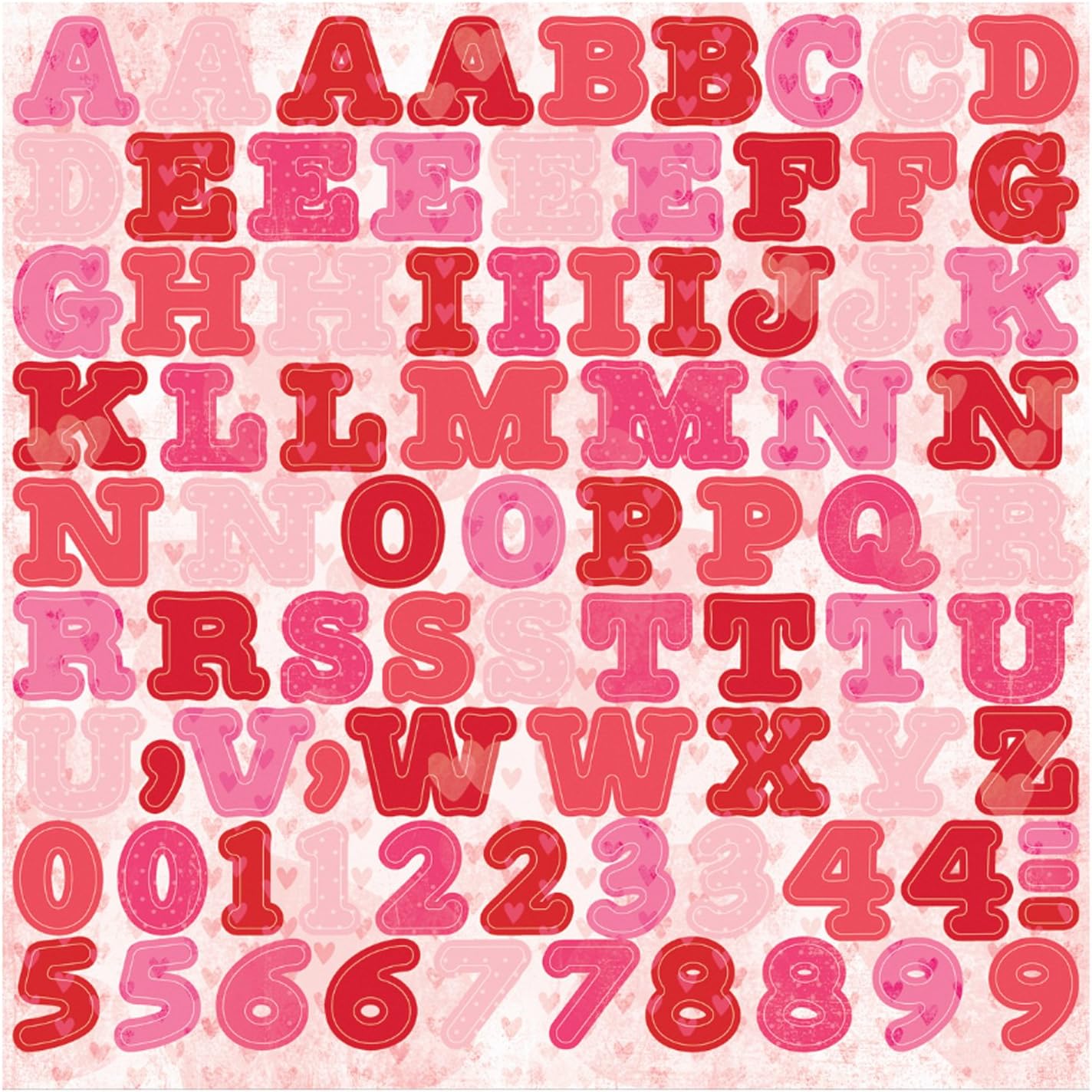 Ursus 70320001 - Premium Die-Cut Birthday Chip Board, Liebe - Image 3
