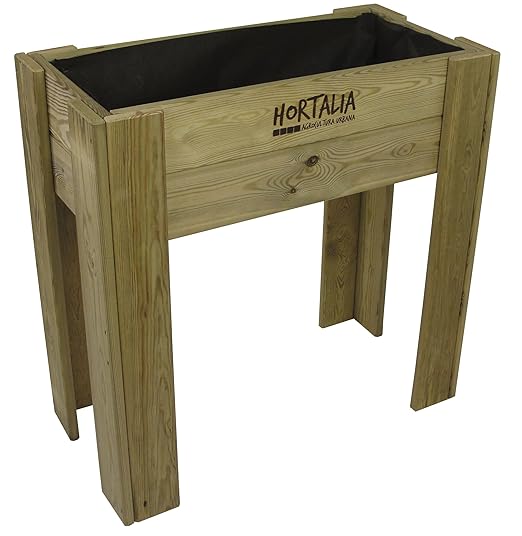 Hortalia Garden Brico - Huerto Urbano Mesa de Cultivo, Talla S, 80 ...