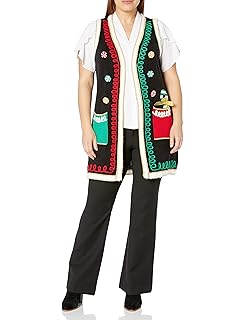 plus size christmas sweater vest