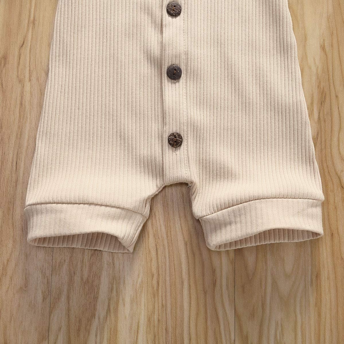 Unisex Newborn Outfits Baby Kids Boys Girls Cute Solid Color Romper Jumpsuit Top: Clothing