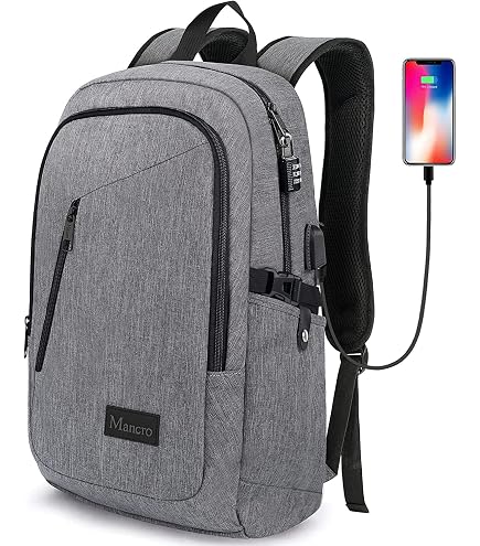 Arikco Zarco Laptop Backpack For Men - Anti-Theft Waterproof Business Travel & College Bag