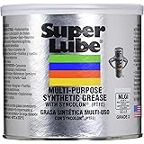 Super Lube 41160 Synthetic Grease (NLGI 2), 14.1 oz Canister, Translucent White