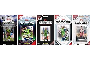 C & I Collectibles MLS Seattle Sounders Licensed 2019 Topps Team Set and Storage Album
