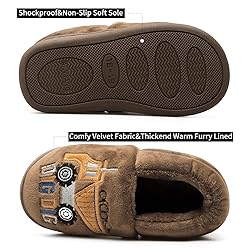 Plush Warm Slippers for Girls Boys Kids Toddlers