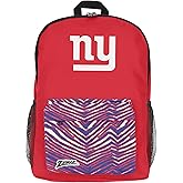 FOCO X ZUBAZ NFL Collab Zebra Printed Backpack, New York Giants
