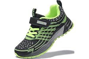 UBFEN Kids Sneakers Boys Girls Tennis Shoes for Running Athletic Walking Gym Sports Lightweight Breathable