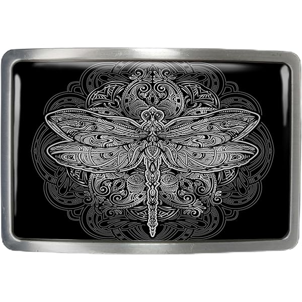 Raven Nevermore Belt Buckle - Gothic Crow Horror Halloween Handmade