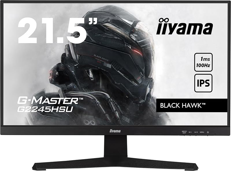 iiyama G-Master Black Hawk G2245HSU-B1 22 Inch Full HD Gaming Monitor