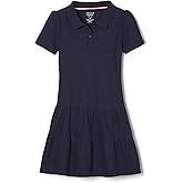 French Toast Girls Ruffle Pique Polo School Uniform Dress