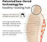 Tangle Teezer Original Detangler Mini Hair Brush Orange Safari Kids All Hair view 2