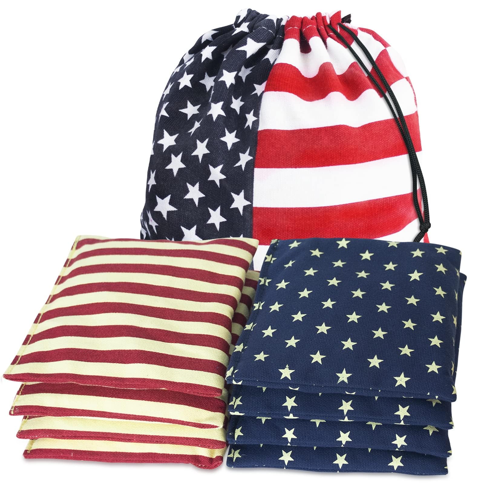 Photo 1 of Cornhole Bags Premium Weather Duckcloth Cornhole Bean Bags Cornholebags Set of 8
