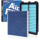 Cabin &amp; Engine Air Filter Kit for Hyundai Tucson 2022-26, Santa Fe 2021-26 | for Sorento 21-26, Sonata 20-26, Santa Cruz 22-26, All Only Fit Gas, Replace #97133L1000 28113L1000, Air Filter Replacement