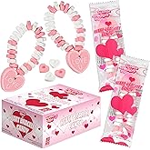 30 Pack Valentines Day Candy – Individually Wrapped Holiday Themed Love Heart Candies – Strawberry, Tutti Frutti Delicious Fl