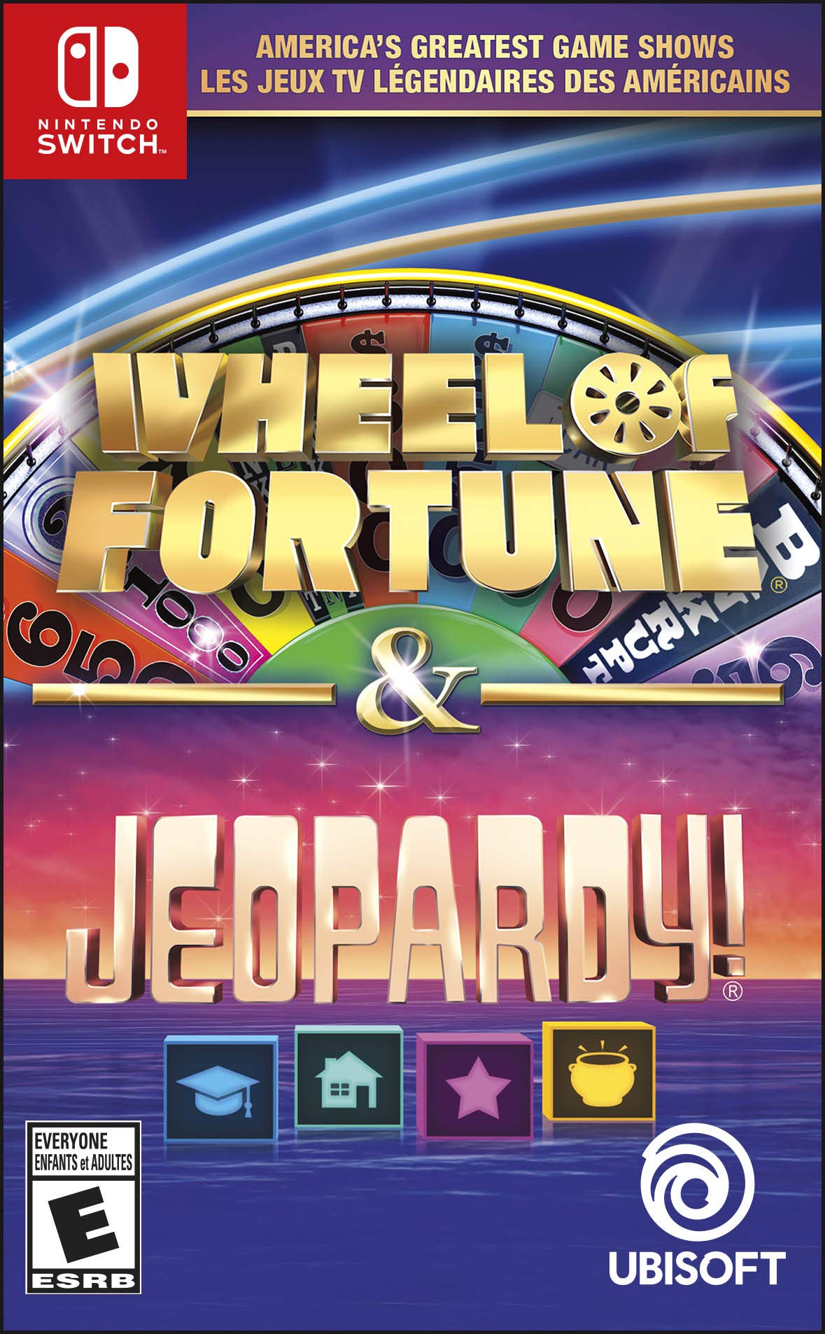 America's Greatest Game Shows: Wheel of Fortune & Jeopardy - Nintendo Switch (Renewed)