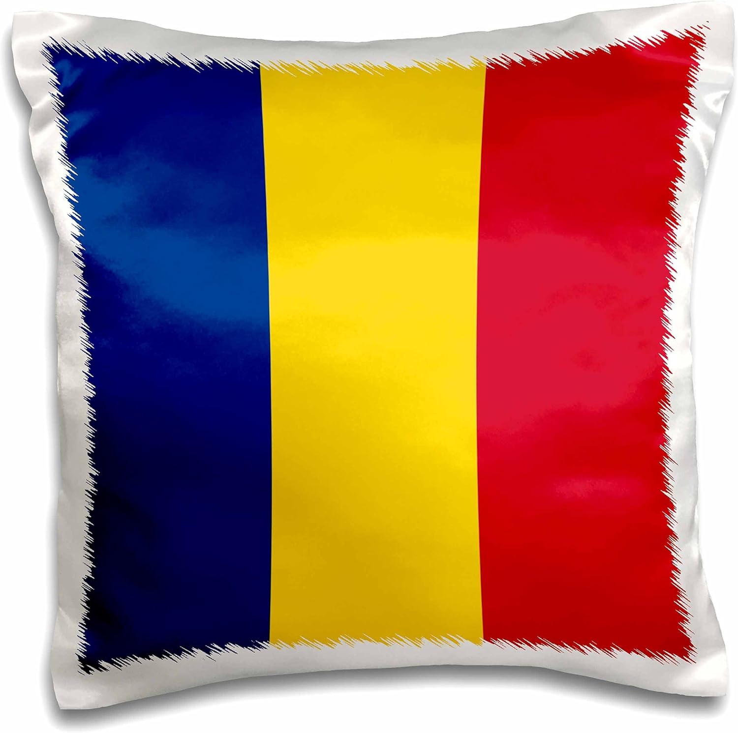 3D Rose Flag of RomaniaRomanian Blue Yellow Red Vertical