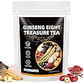 VAEYAE Kidney Tea Formula Ginseng Eight Treasure Tea, Women's and Men's Kidney & Liver Health, Red Date Wolfberry Mulberry Goji Berries Maca Herbal Six Treasures Teabag