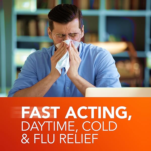 VICKS DAYQUIL & NYQUIL SEVERE CO-PACK, COLD & FLU MEDICINE, POWERFUL RELIEF FOR HEADACHE, FEVER, SORE THROAT, MINOR ACHES & PAINS, CONGESTION, SINUS PRESSURE, STUFFY NOSE, AND COUGH, 48 LIQUICAPS