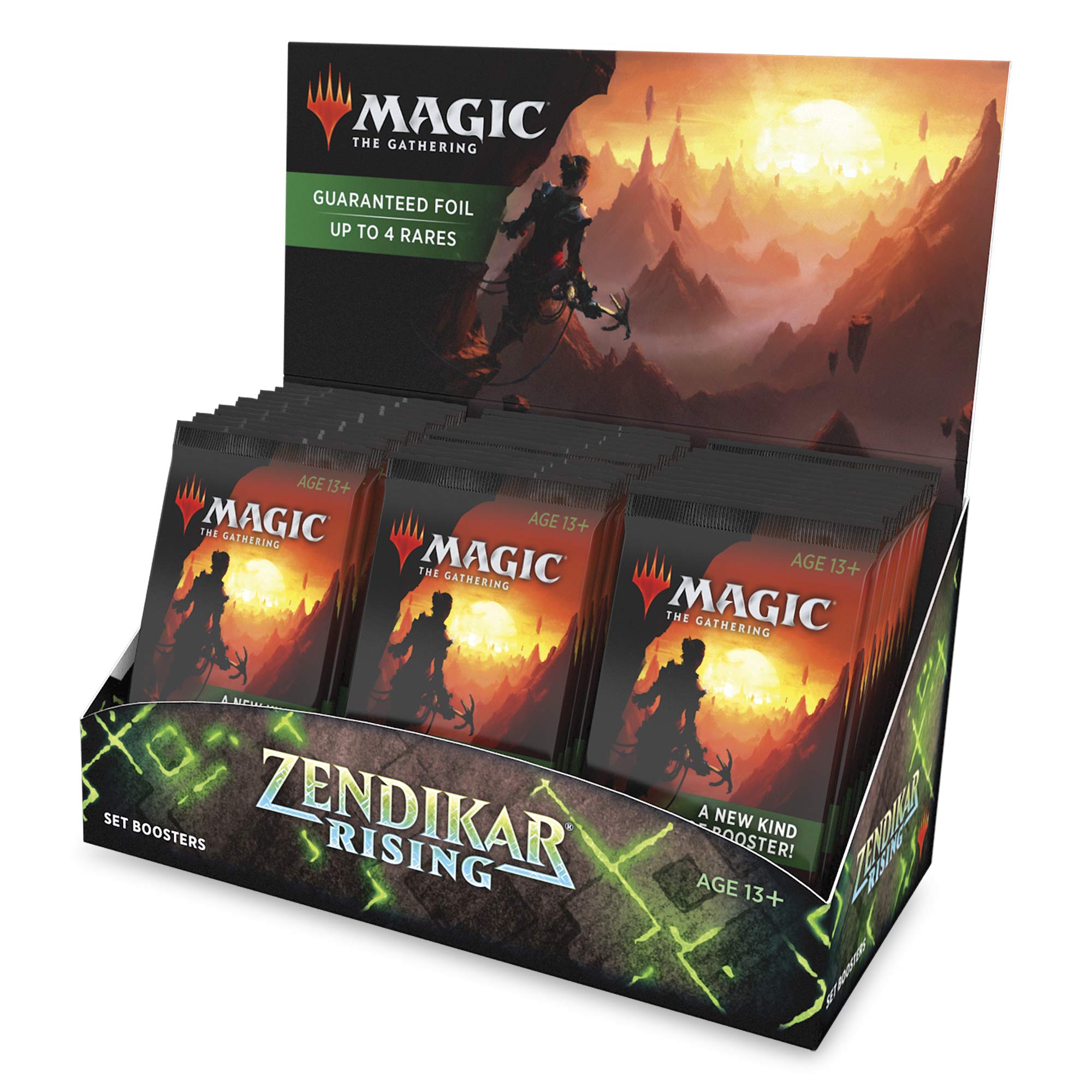 Magic The Gathering MTG-ZNR-SBD-EN Child to Adult