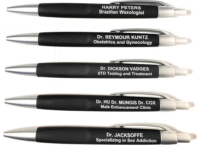 Laughable Funny Pens Novelty Ballpoint Pens Gag Gift