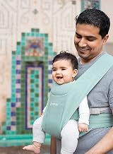 Ergobaby Embrace Ergonomic Baby Carrier Jade 0-11kg Front Inward/Outward view 5
