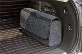 Vinsani Car Boot Organiser Bag Anti Slip Foldable Large Grey