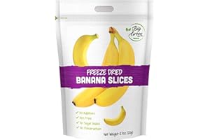 BIGGREEN Big Green Freeze Dried Fruit Slices- Banana Slices